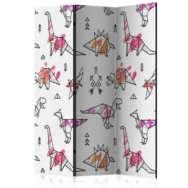 Room Divider - Origami Dinosaurs