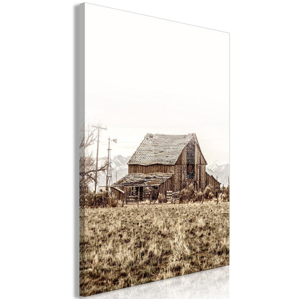 Canvas Print - Abandoned Ranch (1 Part) Vertical