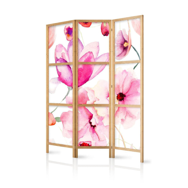 Japanese Room Divider - Floral Bliss I
