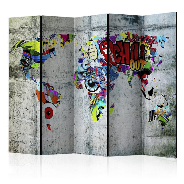 Room Divider - Graffiti World