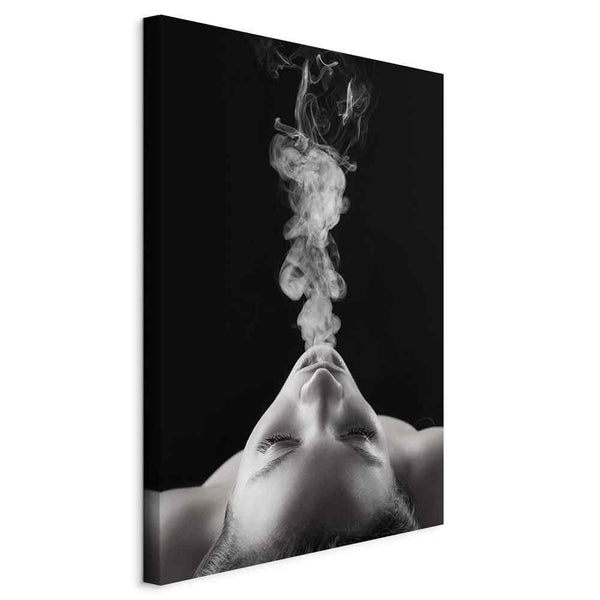 Canvas Print - Smoke Cloud (1 Part) Vertical