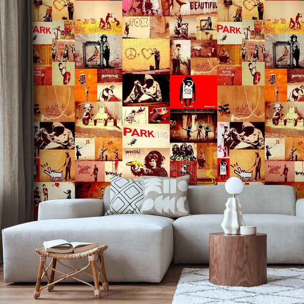 Wallpaper - Collage - Banksy