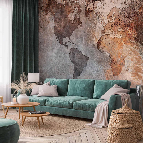 Wall Mural - Map Colors