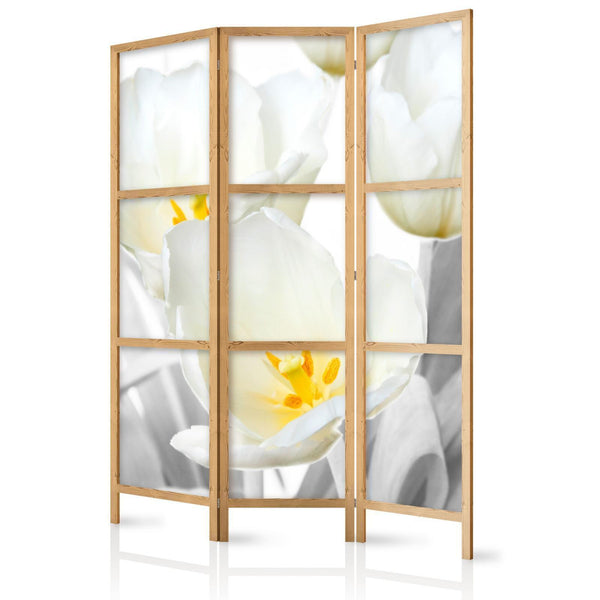 Japanese Room Divider - Luminous Tulips I