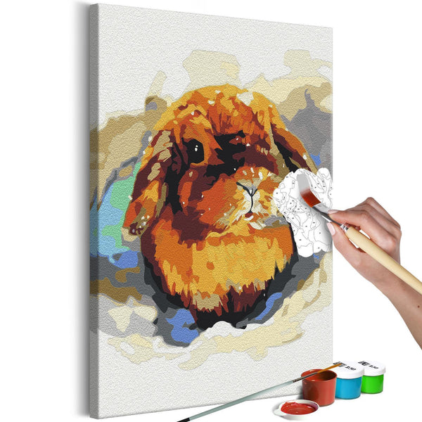 Paint By Numbers Kit - Bunny in the Snow