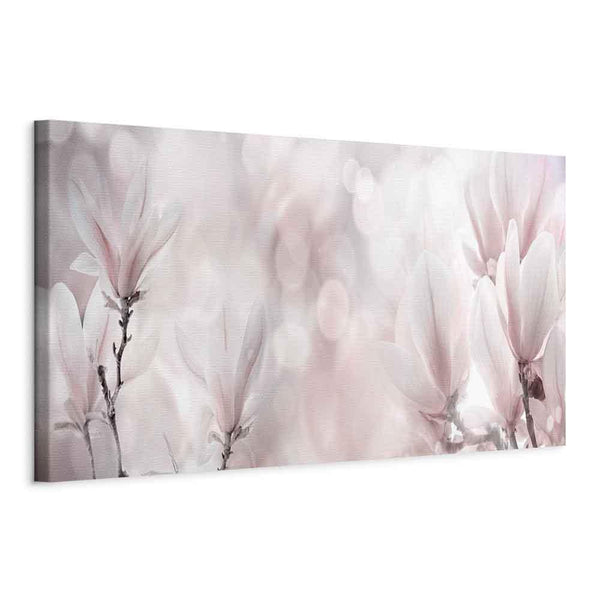 Canvas Print - Misty Flowers (1 Part) Narrow