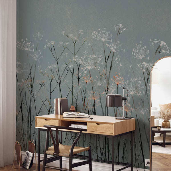 Wall Mural - Garlic Flowers