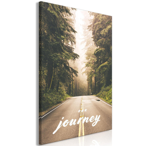 Canvas Print - Journey Into The Unknown (1 Part) Vertical