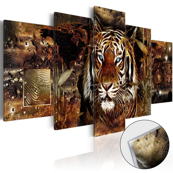 Acrylic Print - Golden Jungle