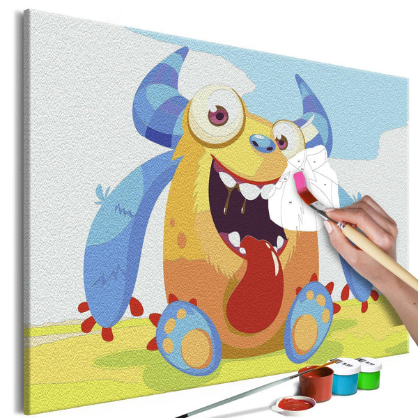 Paint By Numbers Kit - Cute Monster