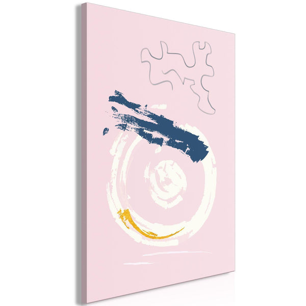Canvas Print - Pink Accent (1 Part) Vertical