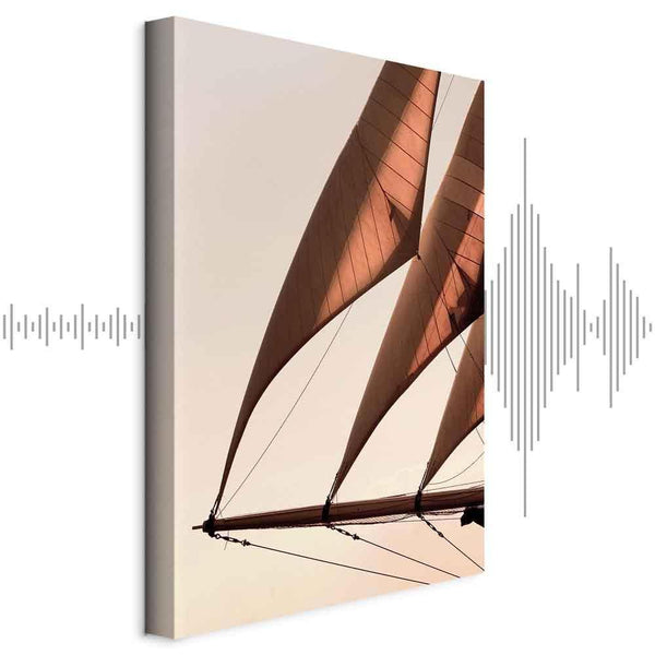 Canvas Print - Sea Wind (1 Part) Vertical