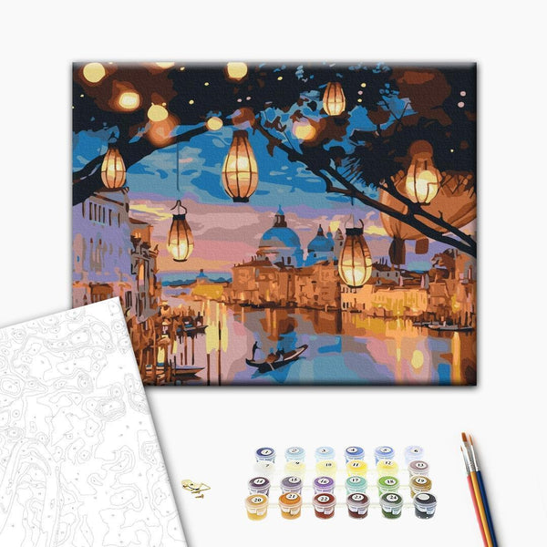 Paint By Numbers Kit - Venice at dusk