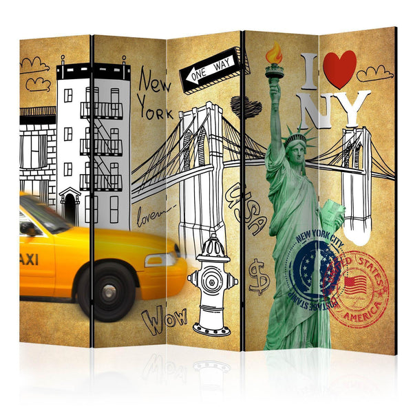 Room Divider - One way - New York II