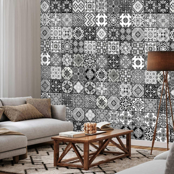 Wallpaper - Arabesque - Black& White