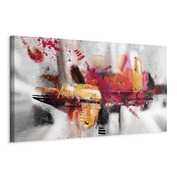 Canvas Print - Colourful Installation (1 Part) Narrow