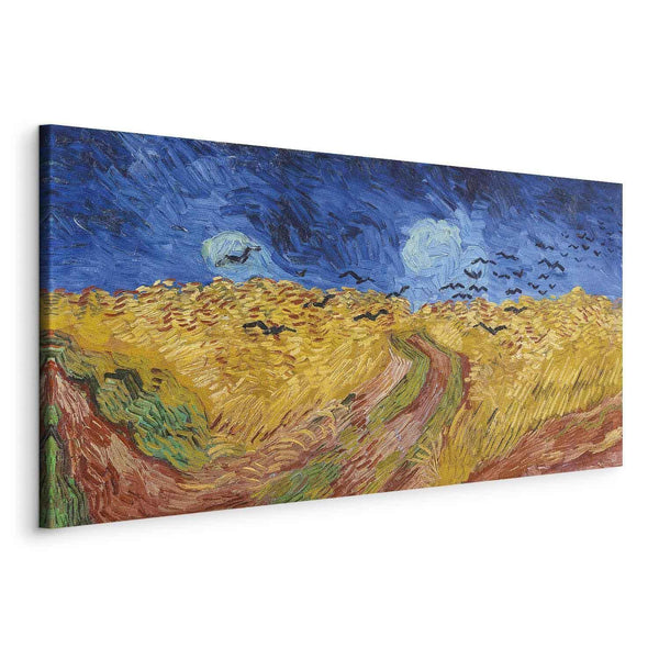 Canvas Print - Wheatfield With Crows