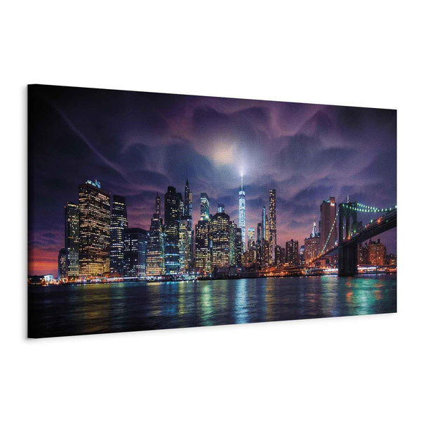 Canvas Print - New York: Dark City
