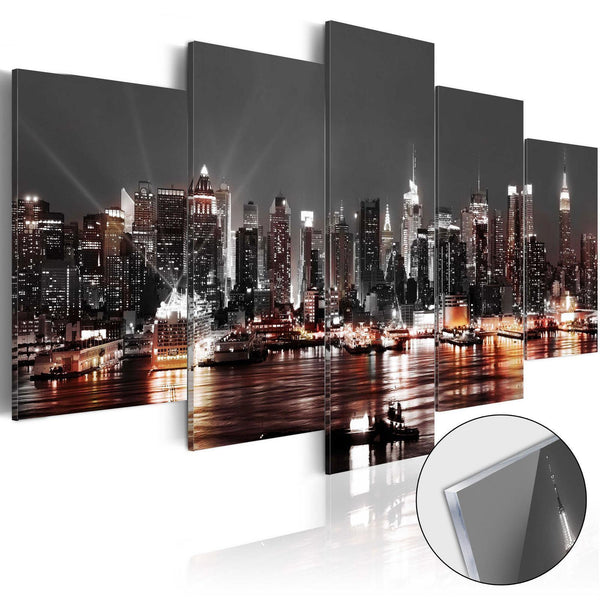 Acrylic Print - Gray City