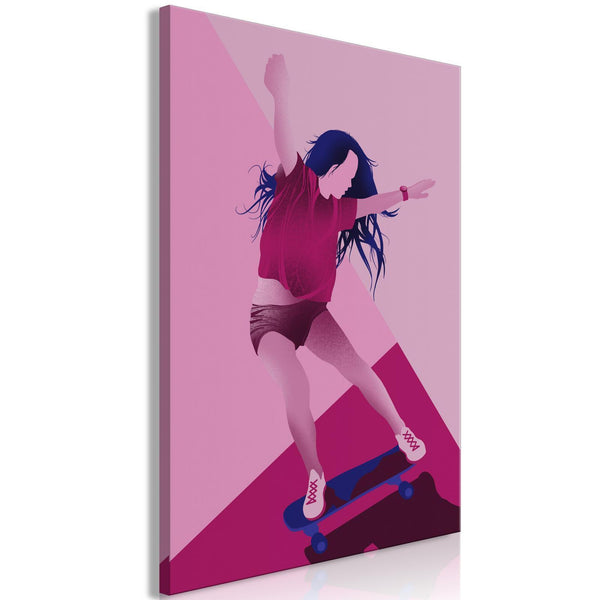 Canvas Print - Powerslide (1 Part) Vertical