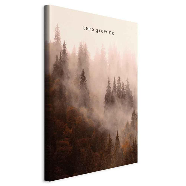 Canvas Print - Keep Growing (1 Part) Vertical
