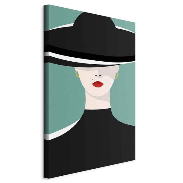 Canvas Print - Femininity (1 Part) Vertical