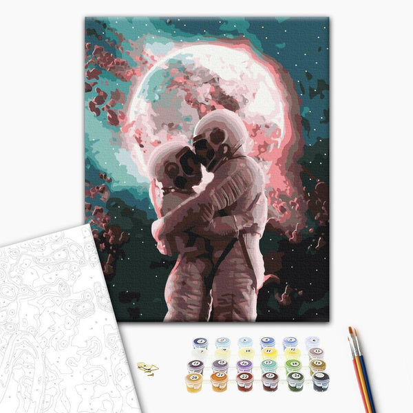 Paint By Numbers Kit - To the moon and back