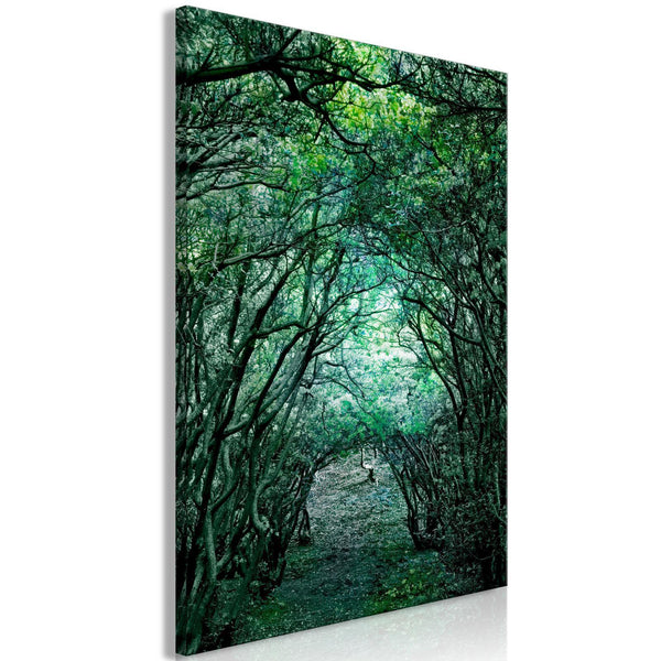 Canvas Print - Green Pergola (1 Part) Vertical