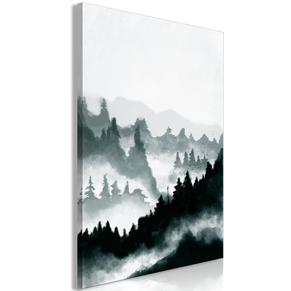 Canvas Print - Hazy Landscape (1 Part) Vertical