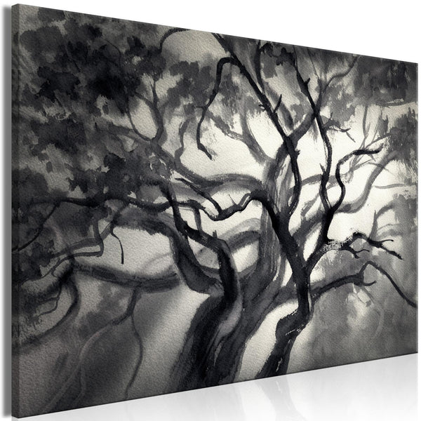 Canvas Print - Lighted Branches (1 Part) Wide