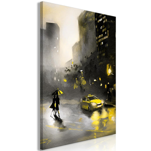 Canvas Print - City Glow (1 Part) Vertical