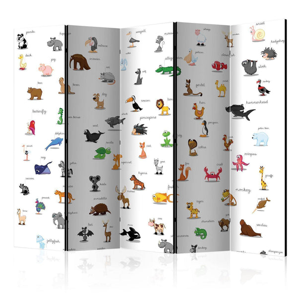 Room Divider - animals (for children) II