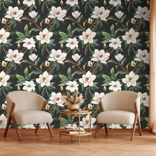 Wallpaper - White Magnolias