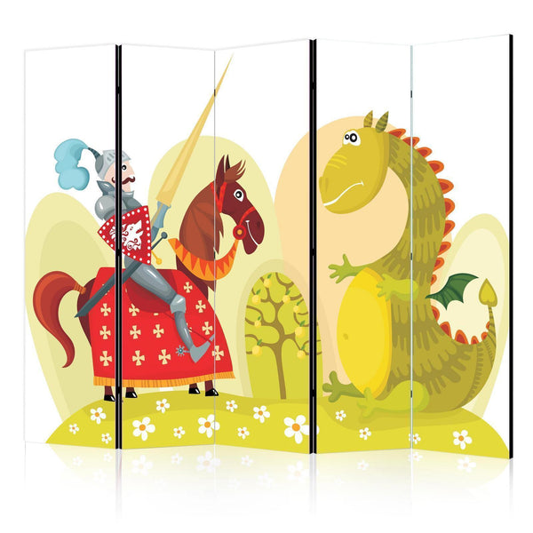 Room Divider - Dragon and knight II