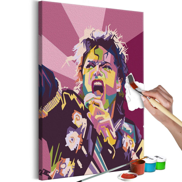 Paint By Numbers Kit - Michael Jackson