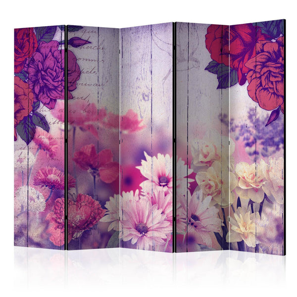 Room Divider - Flowers Memories II