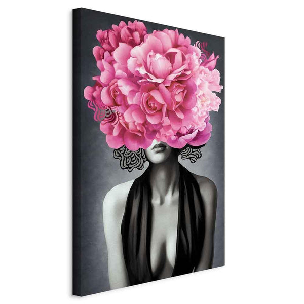Canvas Print - Noir Woman (1 Part) Vertical