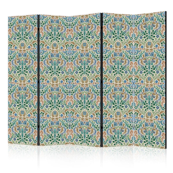 Room Divider - Retro Vintage Intricate and Rich Pattern in Victorian Style