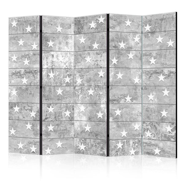 Room Divider - Stars on Concrete II