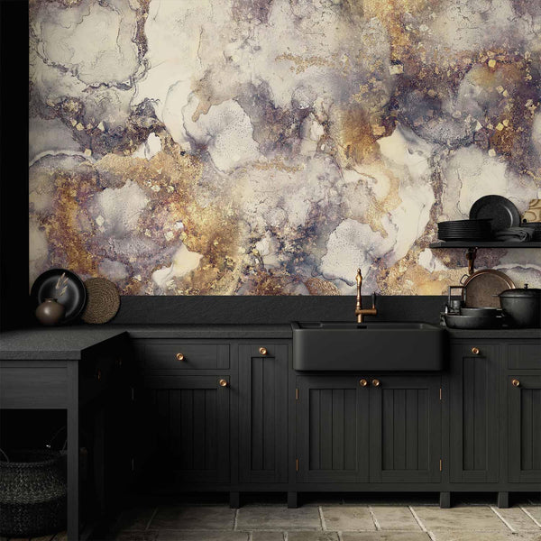 Wall Mural - Golden Interweaver