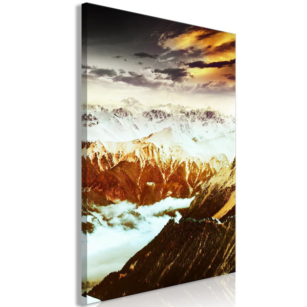 Canvas Print - Copper Mountains (1 Part) Vertical