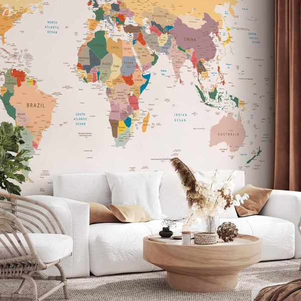 Wall Mural - World Map