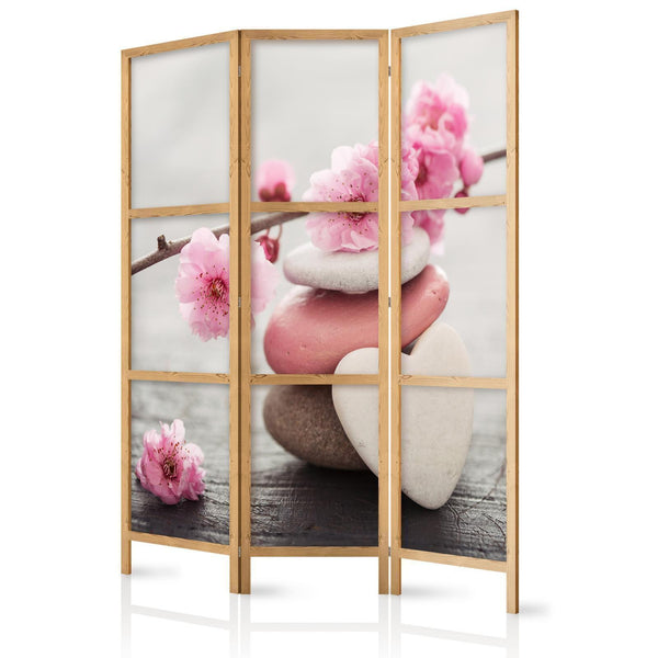 Japanese Room Divider - Stones of Love I