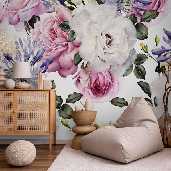 Wall Mural - Sentimental Garden (Colourful)