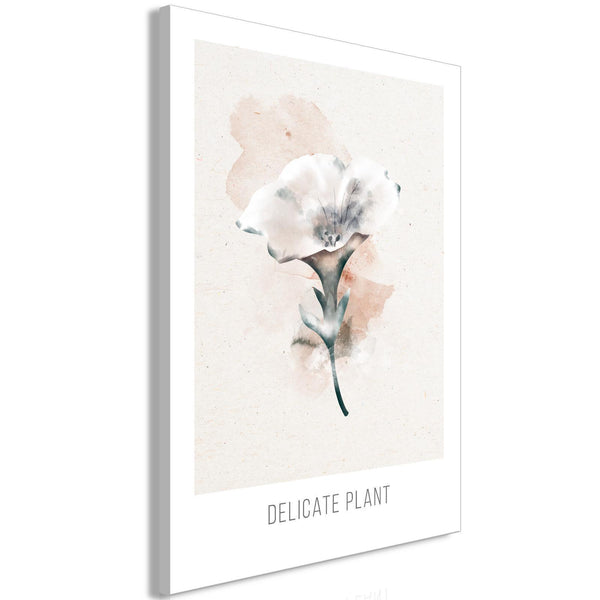 Canvas Print - Delicate Plant (1 Part) Vertical